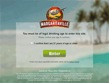 Tablet Screenshot of margaritavillespirits.com